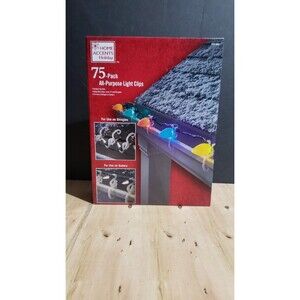 Home Accents Holiday 75-Pack All Purpose Light Clips